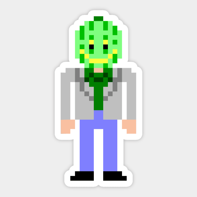 Pixel Freakster Sticker by MixedNutsGaming